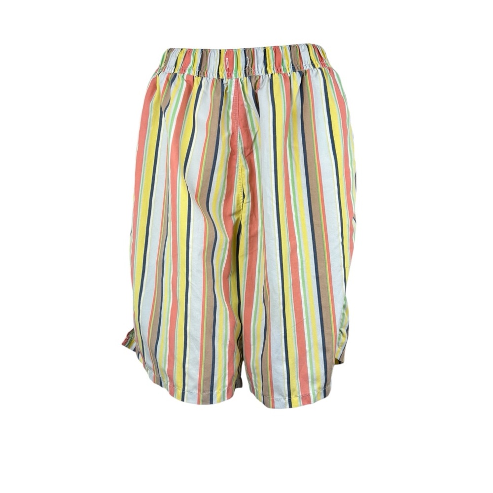 Peter Millar Colorful Striped Athletic Shorts